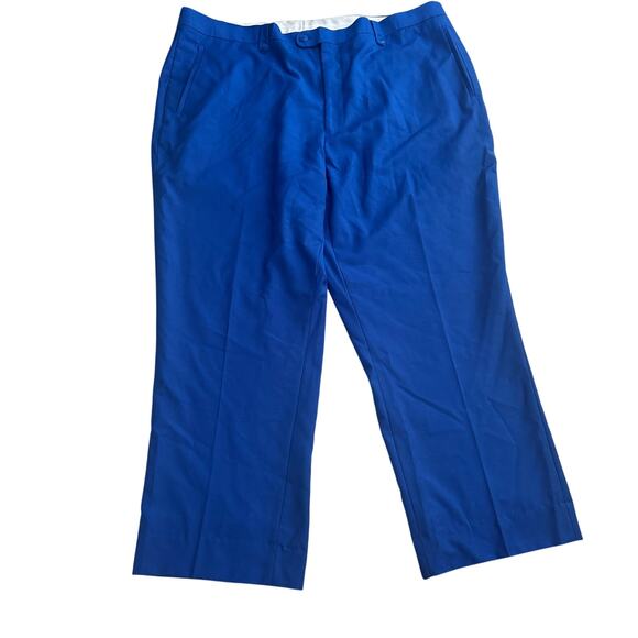 Stylish Steven Land Blue Slacks - Size 47 Regular - Picture 1 of 5